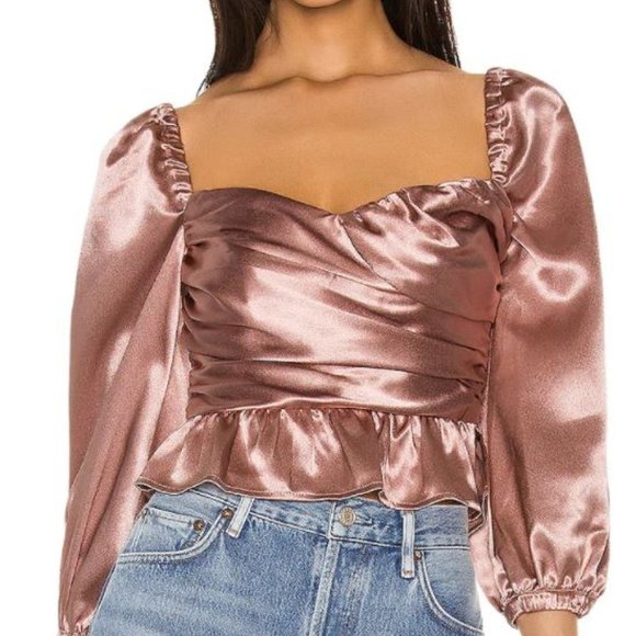 Majorelle Julia Top in Mauve Size S - Picture 4 of 4